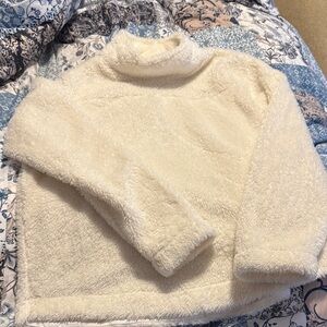 Vineyard Vines Soft White Fleece Pullover